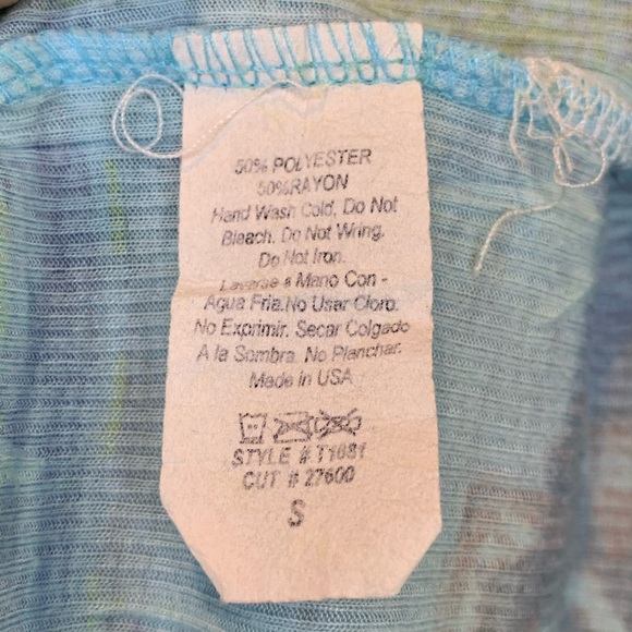 Pia Flying Heart Soft Ribbed Tank Top S - Picture 10 of 10